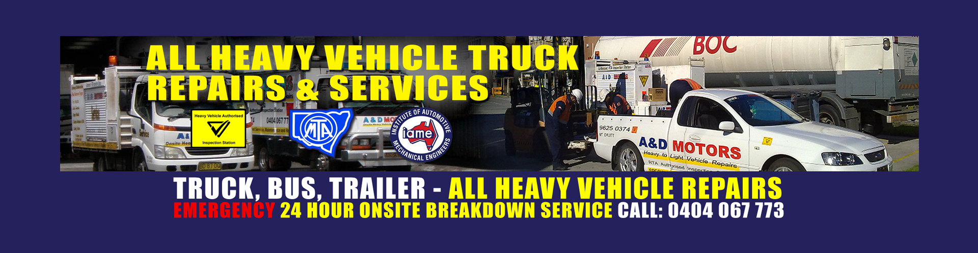 Truck Fleet Repairs sydney